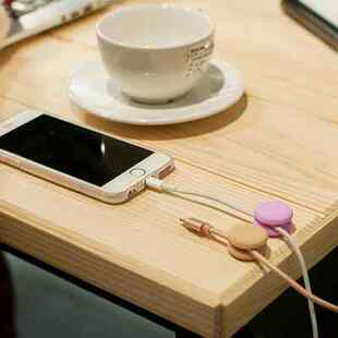 桌面车载墙壁充电线耳机收纳夹数据线固定卡扣绕自粘理线神器集线