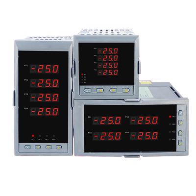 四路八路温控仪表显示仪压力液位显示表485通讯4路4-20ma输出