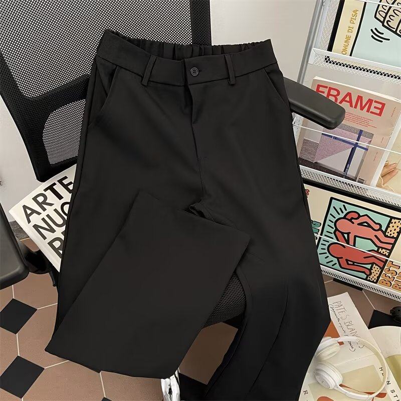 美式复古设计感小众西装裤