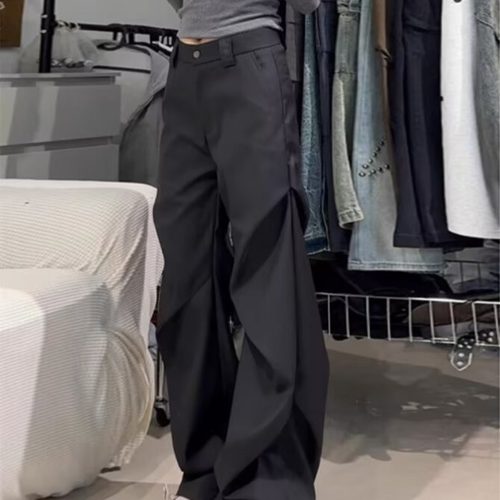 春夏季新款国潮原创小众西裤