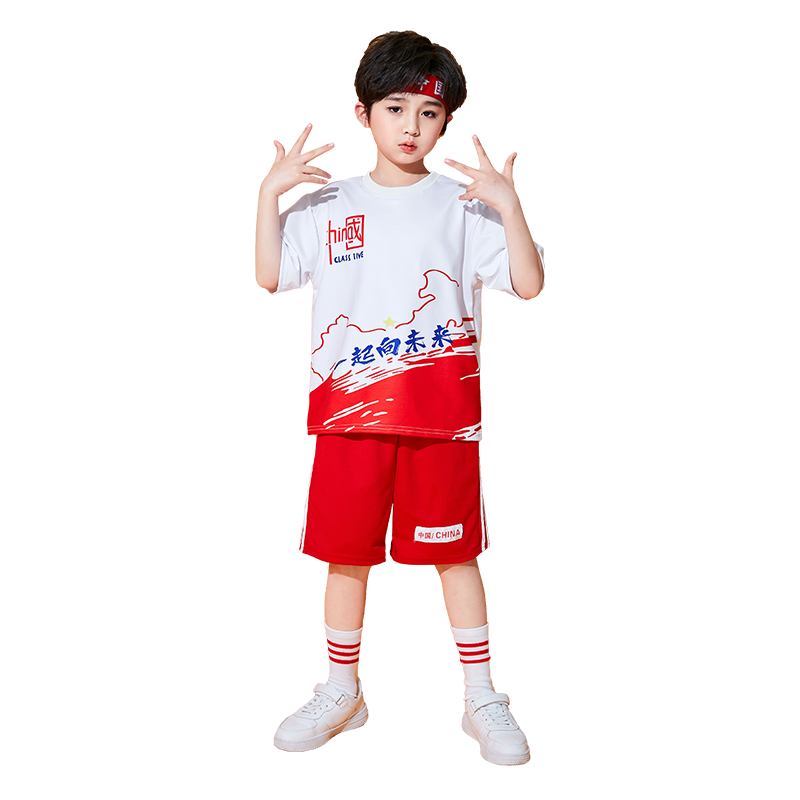 六一儿童拉拉操演出服小学生运动会开幕式班服啦啦队比赛表演服装