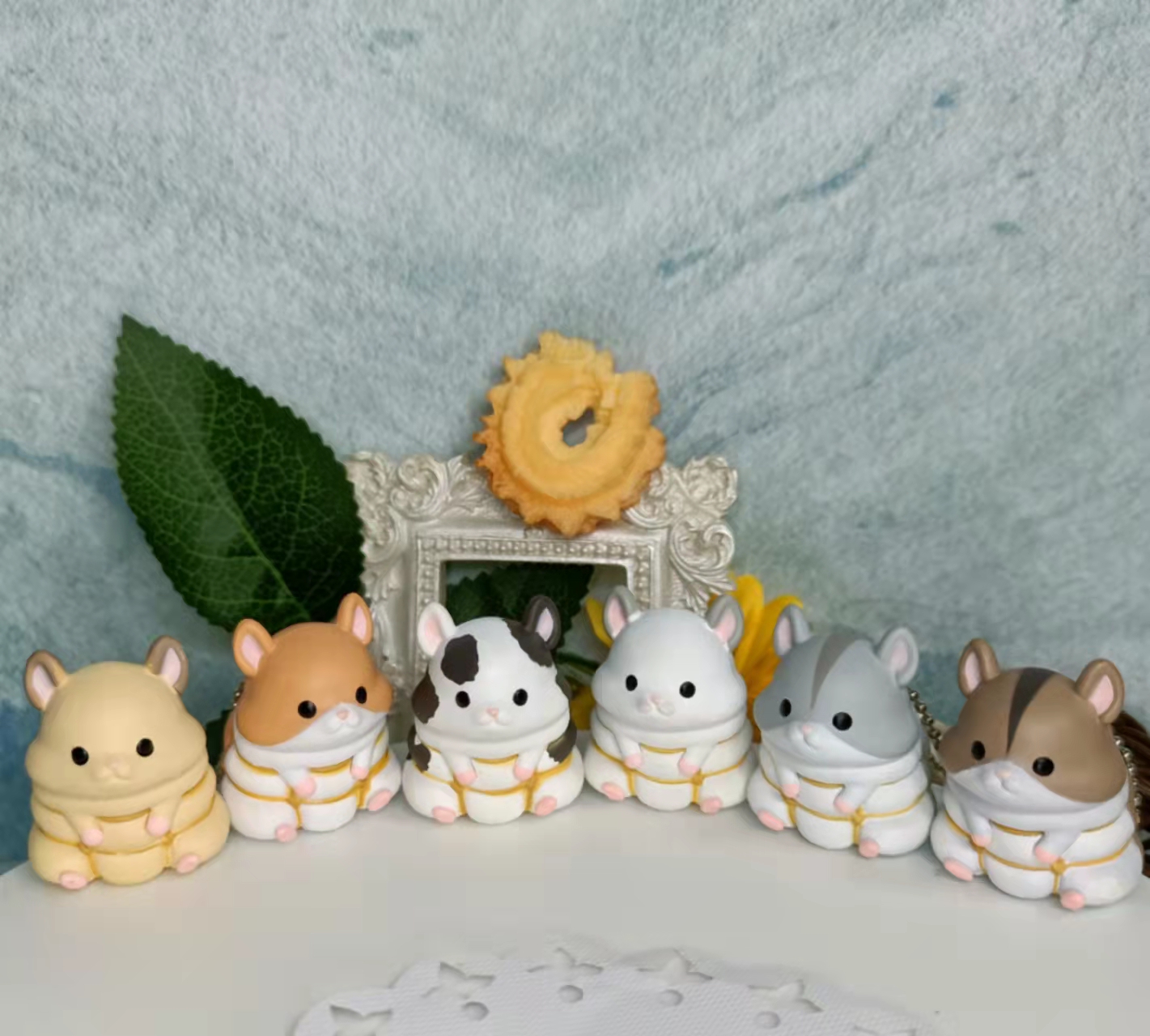 日本正版Qualia捆绑的仓鼠挂件