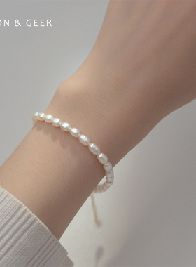 IRG925银天然珍珠法式仙女