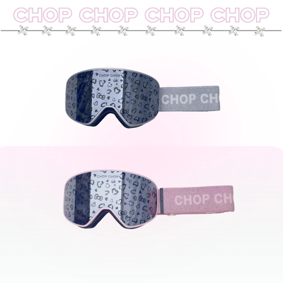 CHOP CHOP 26雪季新品 【豹纹滑雪镜】磁吸护目镜偏光防雾镜片