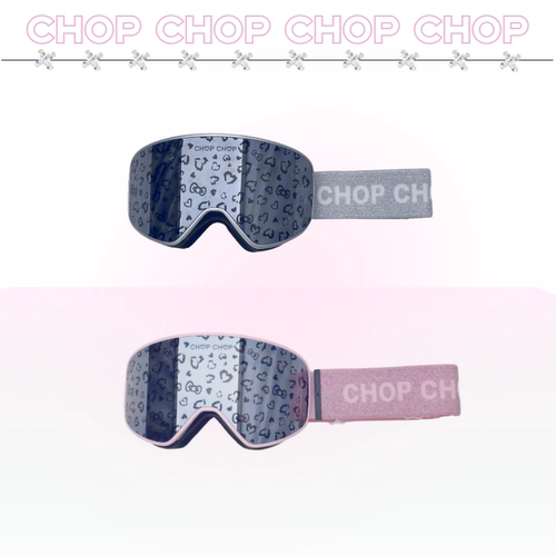 CHOP CHOP 26雪季新品 【豹纹滑雪镜】磁吸护目镜偏光防雾镜片
