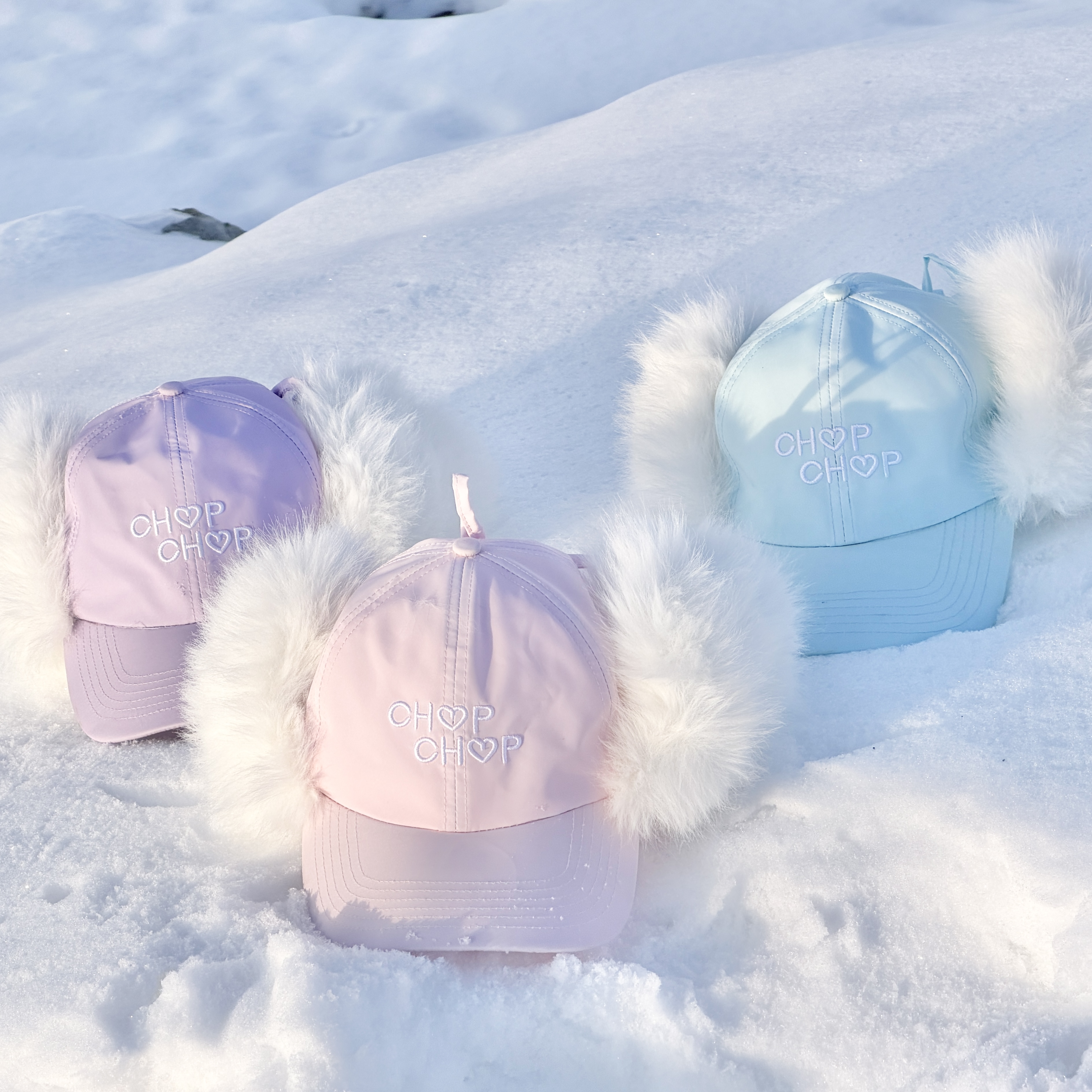 CHOP CHOP 26限量新品【雪域毛毛护耳帽】毛毛护耳帽 滑雪帽子