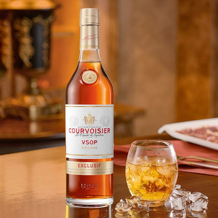 馥华诗VSOP干邑白兰地Courvoisier拿破仑金尊法国原瓶进口700ml