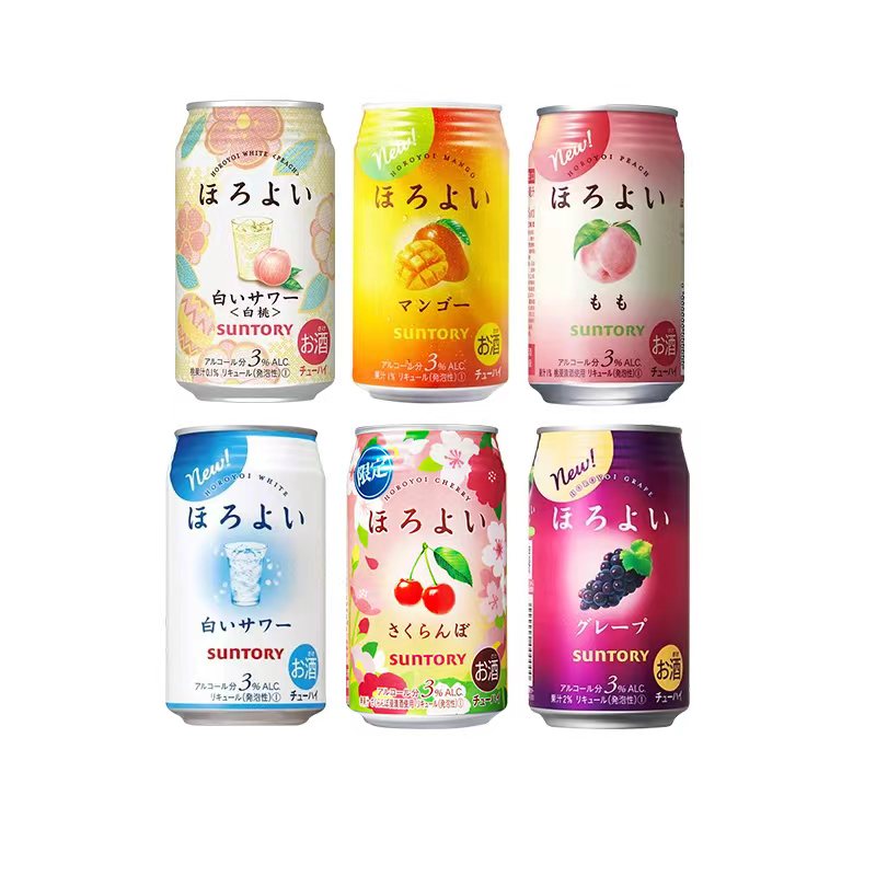 三得利和乐怡horoyoi预调鸡尾酒