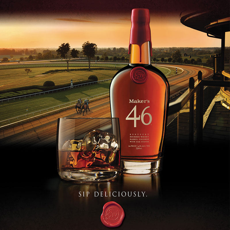 美国威士忌进口宾三得利美格46波本威士忌酒xo可乐桶洋酒750ml