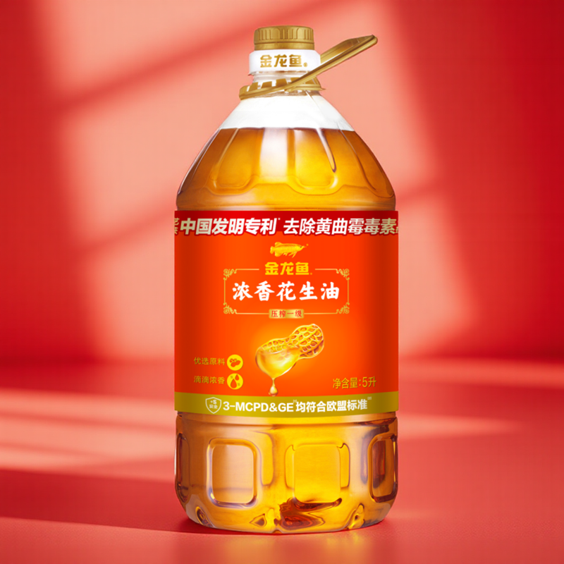 金龙鱼浓香花生油5L桶装家用压榨一级花生食用油炒菜烹饪植物油,粮油调味/速食/干货/烘焙,花生油,淘宝优惠券,粉丝福利购,淘宝优惠卷