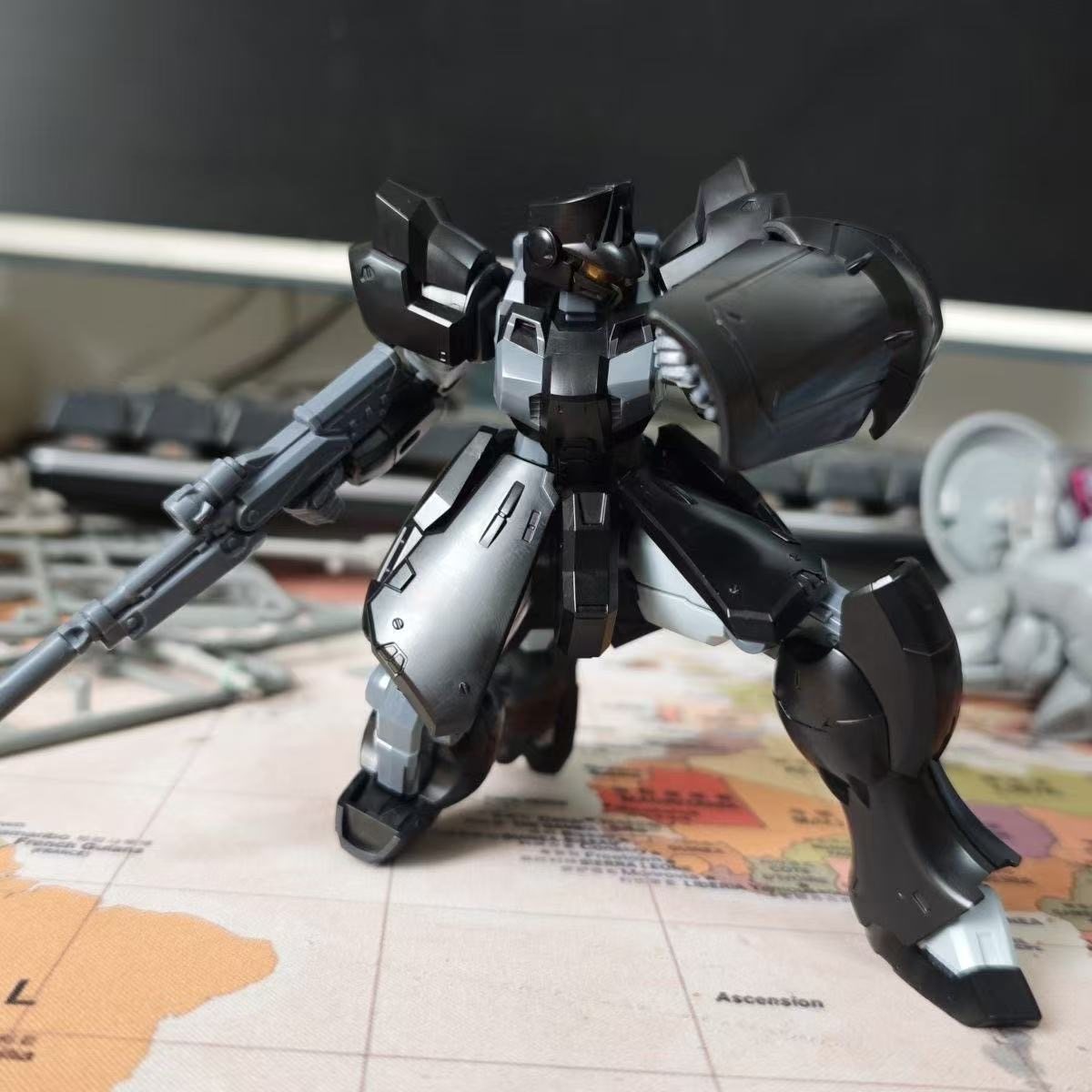 大陆超动骑兵新款 扎布尔 丛林绿 金属黑 国产正版拼装模型