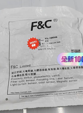 全新原装接近开关F3L-18KS08-P/D