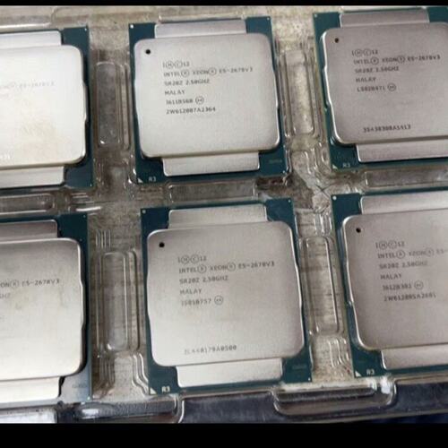 议价E5-2678V3 2620v3 CPU 3060多卡X99可维修