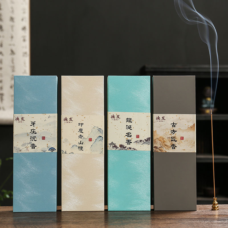 日本品质线香芽庄室内香薰卧室沉香熏香龙涎香安睡眠家用书房檀香