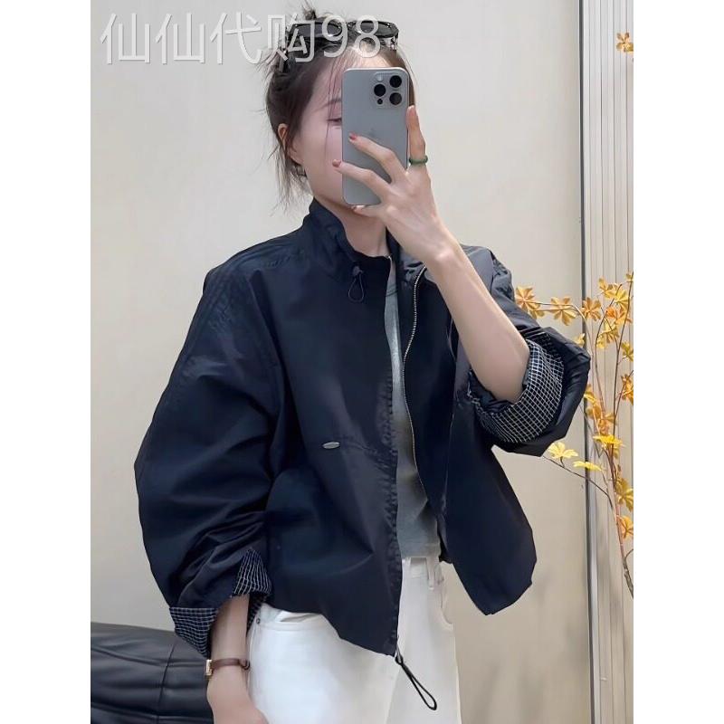 休闲百搭棒球服外套女2025春秋季新款韩版宽松短款夹克小个子上衣