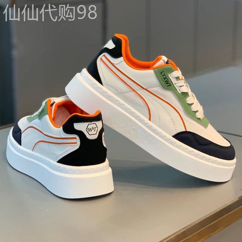 【海外奢品】休闲低帮布面透气时尚轻便软底舒适板鞋系带快手同款