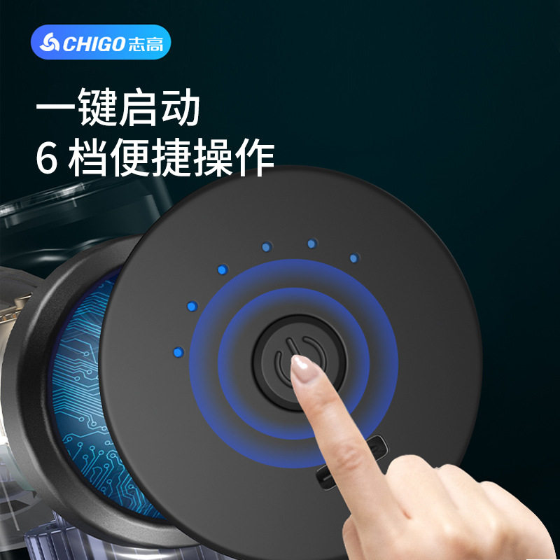 跨境筋膜枪按摩器仪棒迷你颈膜枪肌膜枪专业静音颈椎腰部背部电动