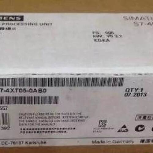 议价6ES74174XT0500CPU417-4中央处理单元6ES7417-4XT05-