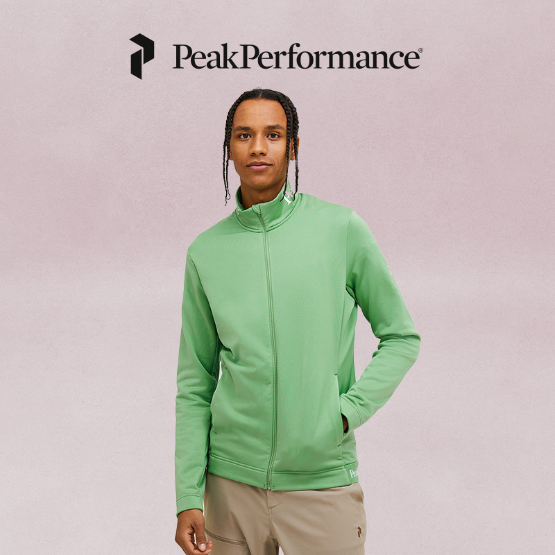 Peak Performance壁克峰Rider Tech男子吸湿排汗舒适百搭中层夹克