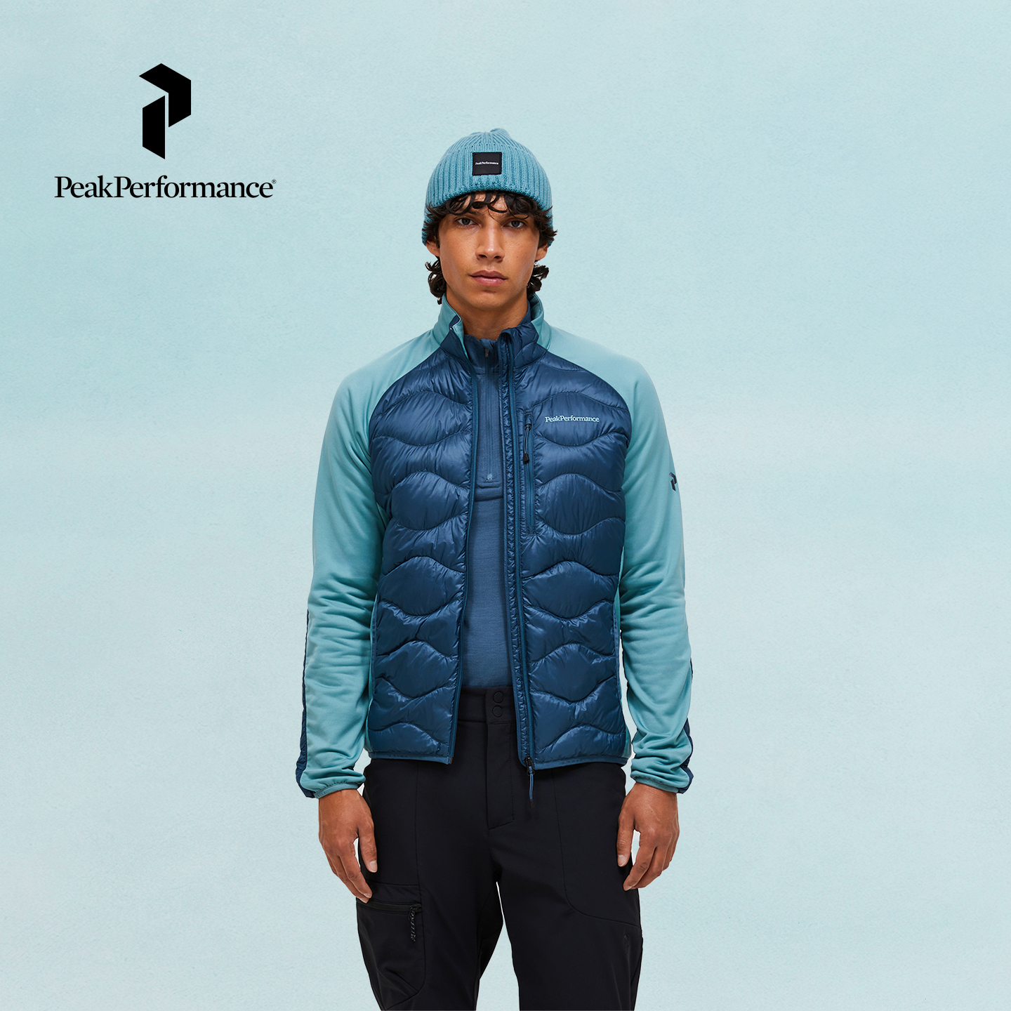 Peak Performance壁克峰吐司服®Helium Hybrid男款保暖羽绒服