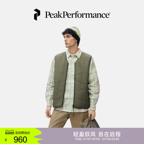 壁克峰男子双面背心马甲
