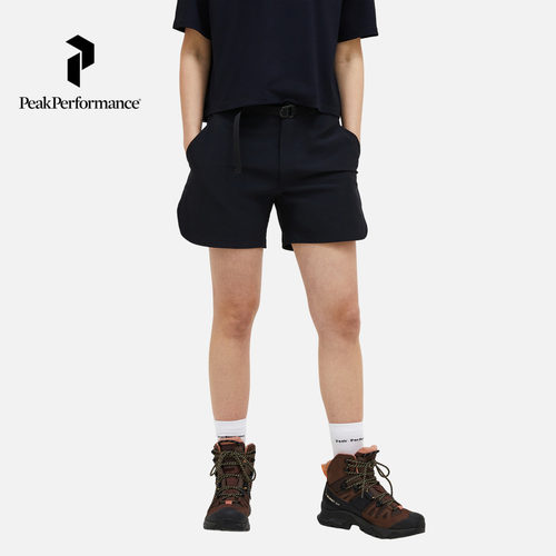 Peak Performance壁克峰Vislight女子户外运动防泼水舒适透气短裤