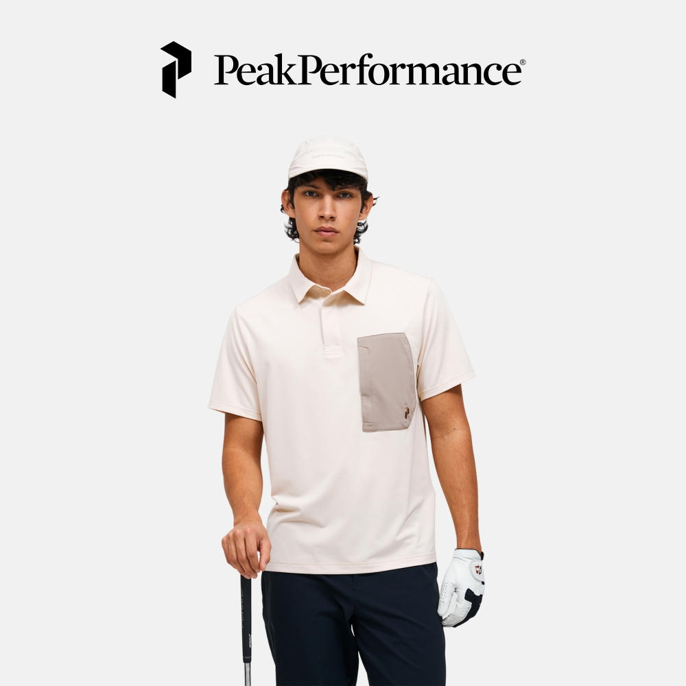 Peak Performance壁克峰户外运动男子舒适休闲高尔夫短袖POLO衫