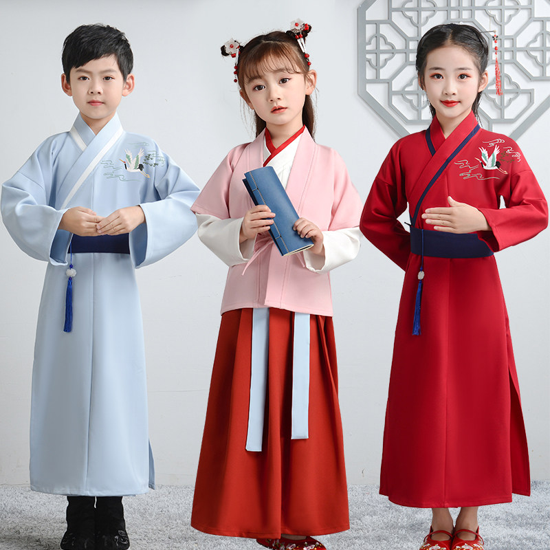 汉服男童国学服中国风儿