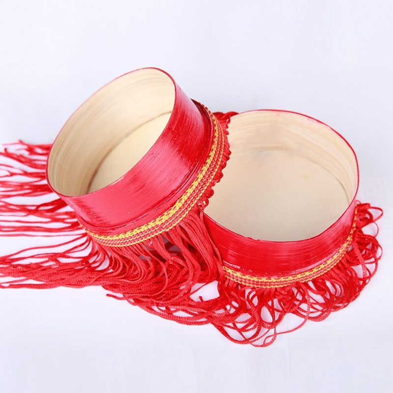 云南烟盒彝族舞蹈红色烟盒舞演出道具广场舞表演中国风学生基训品