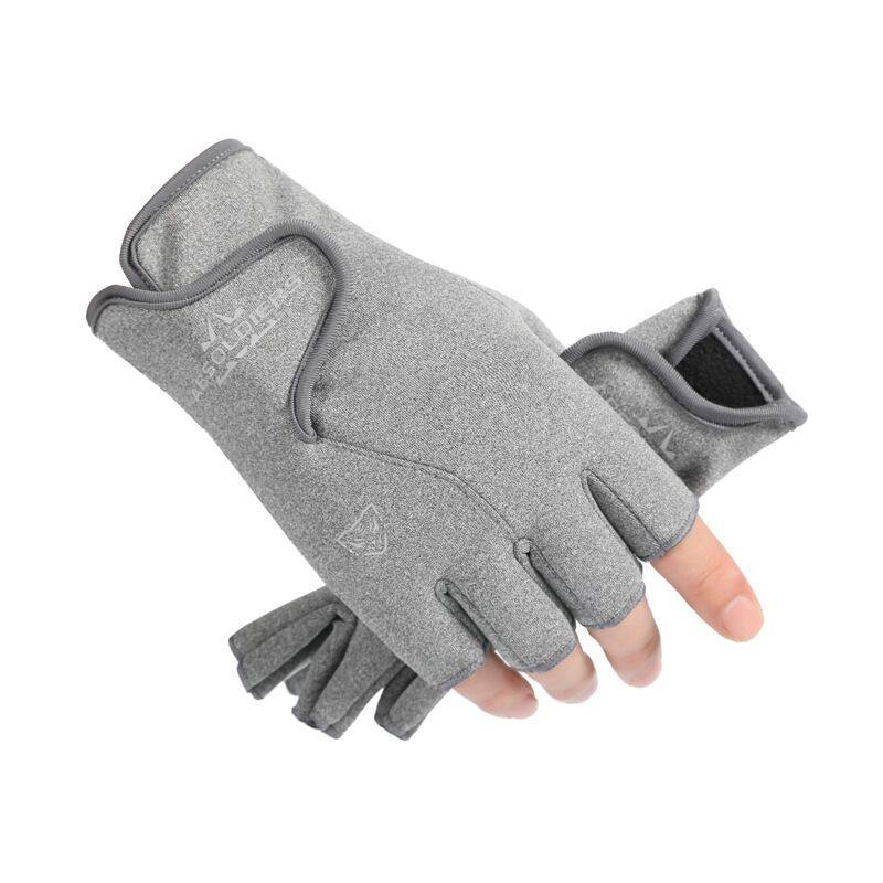 男手套钓鱼秋冬季健身户外运动骑行保暖防滑防水防风触屏手套