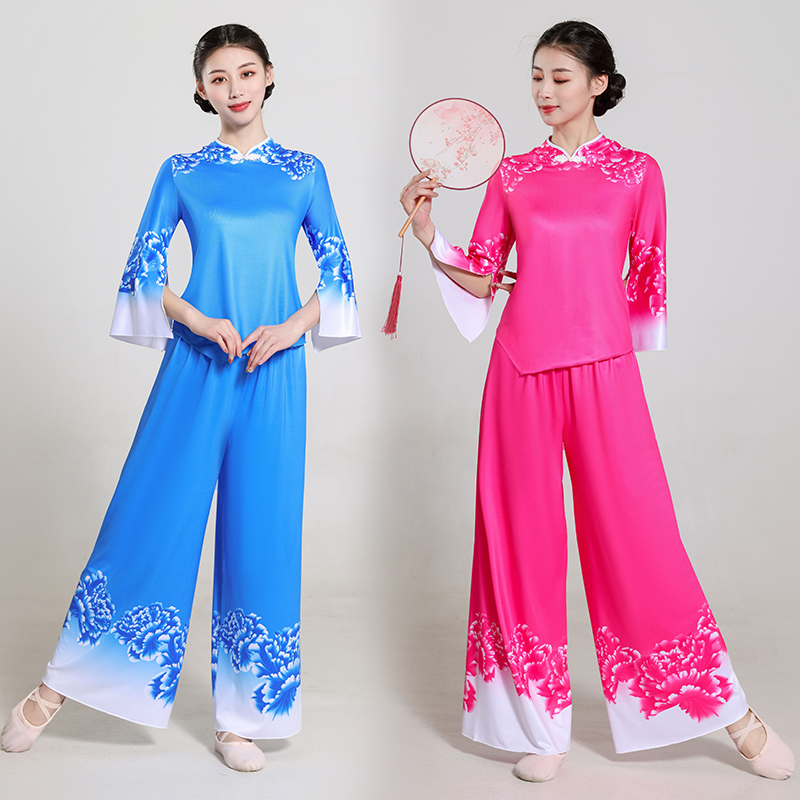 广场舞服装新款套装夏秧