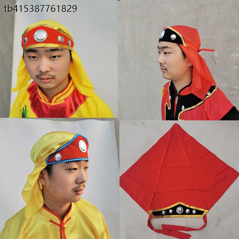 锣鼓服装头巾头套打布饰
