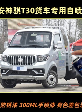 长安神骐T30金属油漆货车专用自喷漆银灰色原车漆划痕补漆手喷漆