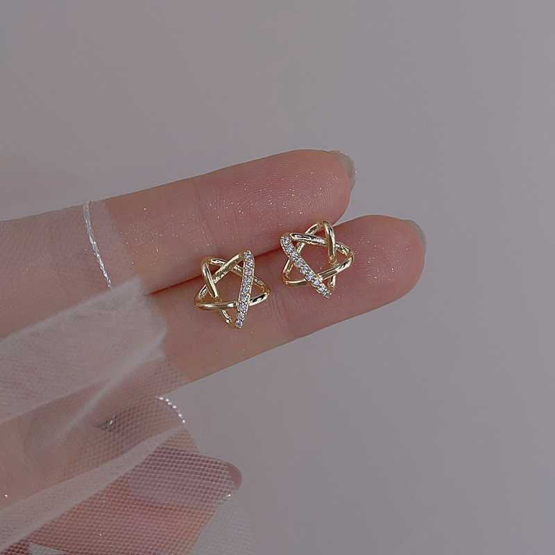 小Z优品甜美可爱女小巧星星耳钉