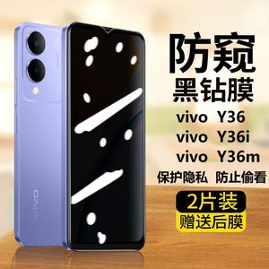 vivoy36防窥钢化膜全屏