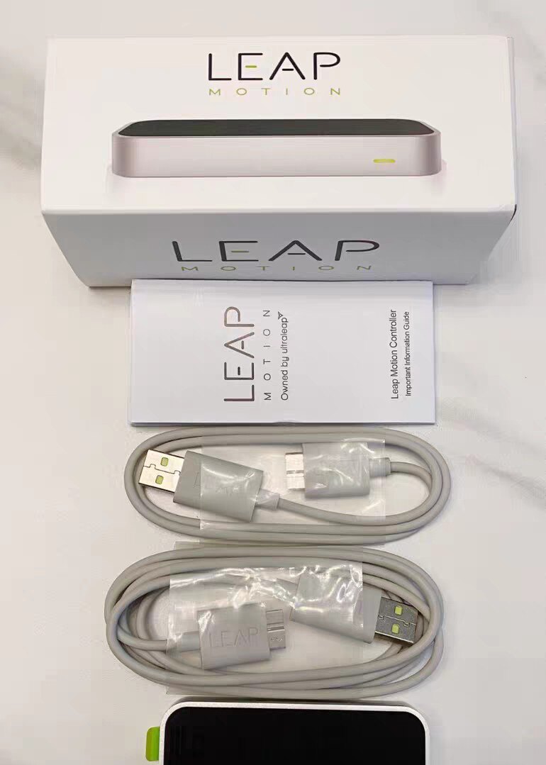 全新LEAPMOTION厉动控制器，3D手势识别AR体感游戏计算机传感器