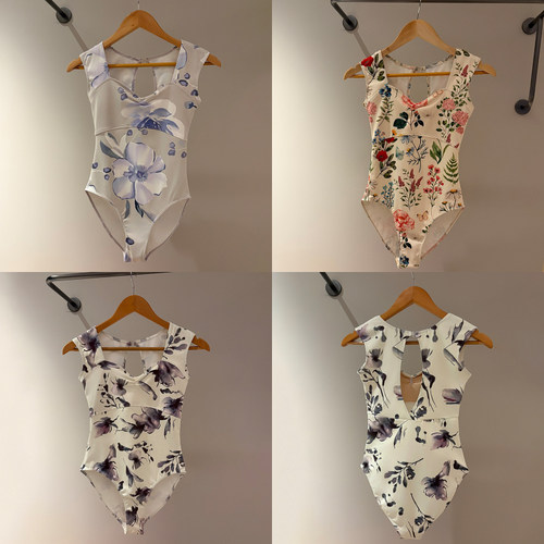 印花芭蕾舞蹈服瑜伽练功服