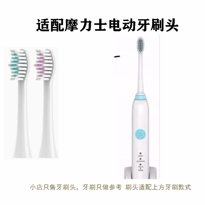 成人专用替换牙刷头适配Molux/摩力士C5/C1电动牙刷头