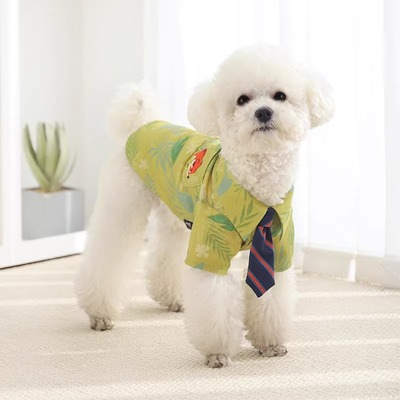 迪士尼疯狂动物城系列尼克宠物衬衫大狗夏天尼克狐同款狗狗衣服