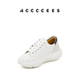 牛皮软底休闲通勤百搭小白鞋 新款 明星同款 4CCCCEES