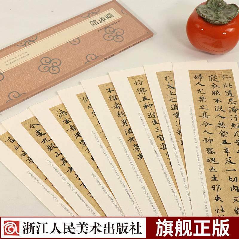 灵飞经 道家经书之一 深入精微小楷临摹 高清小楷全貌还原简体旁注 单片装帧方便临摹书法近距离鉴赏解析教材范本字卡字帖书籍