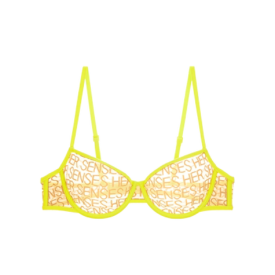 3/4杯软钢圈细肩带性感美背胸衣