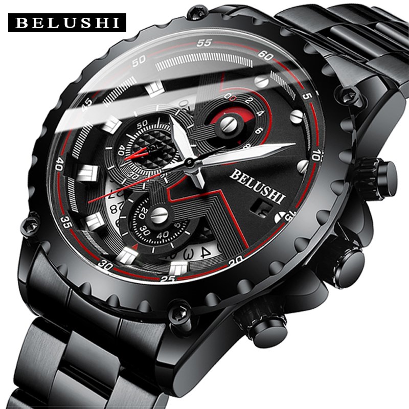 fashion new 2021 mens watches belushi top brand luxury chro