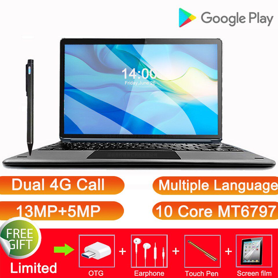 2020 Global version 2 in 1 Tablet PC 4G Call Laptop Tablet_虎窝淘