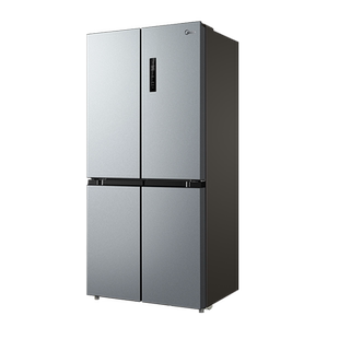 美的480升十字对开双开四门一级能效双变频风冷无霜家用电冰箱