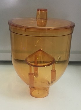 Coffee grinder part Hopper White/Yellow/Gray with prevent Ju