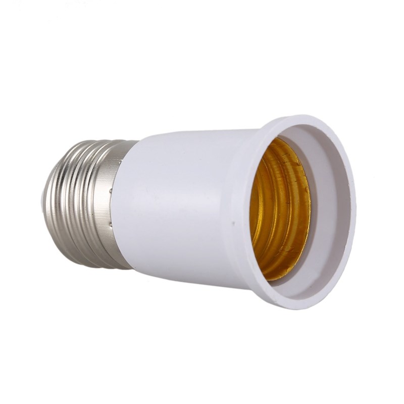 E27 to E27 Extension Base LED Light Lamp Bulb Adapter Socket