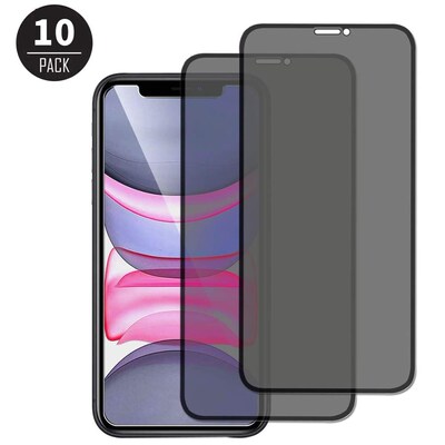 Anti Peep Glare Screen Protector For iPhone 11 pro max XS 7