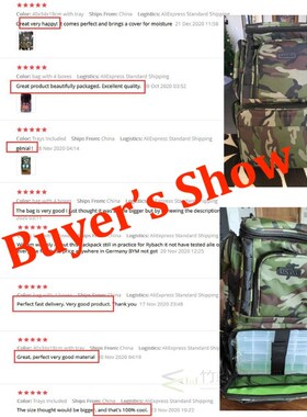 Fishing Backpack Large Waterproof Fishing Lures Reel Bag Adj