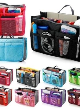 Simple Style Organizer Bag Travel Comestic Bag Box Solid Zi
